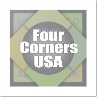 Four Corners Posters and Art